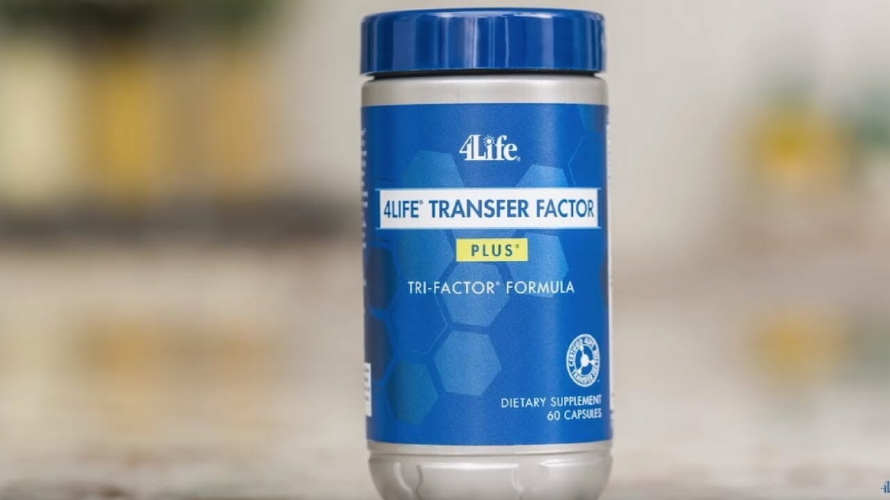 bote de producto 4life Plus