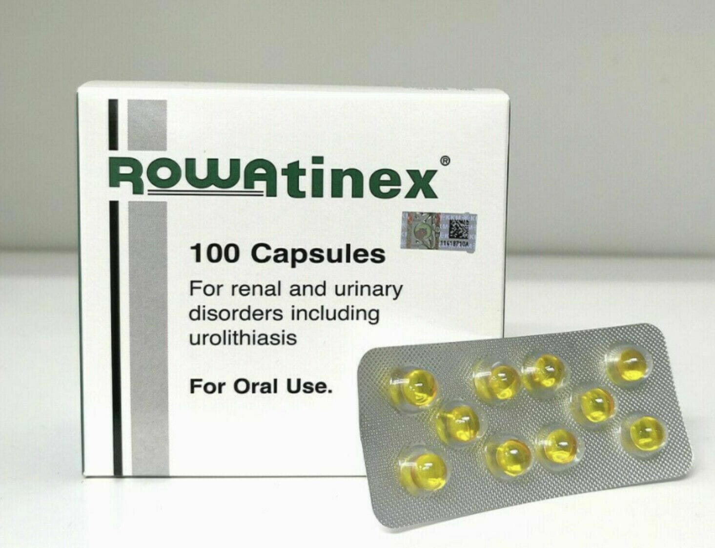cajetín de pastillas de rowatinex